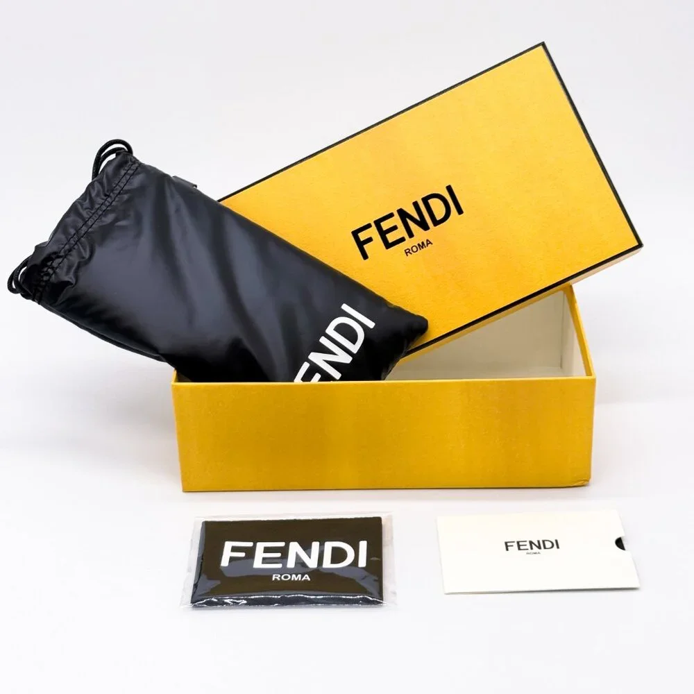NEW FENDI FE50094I 020 GREY UNISEX EYEGLASSES FENDI
